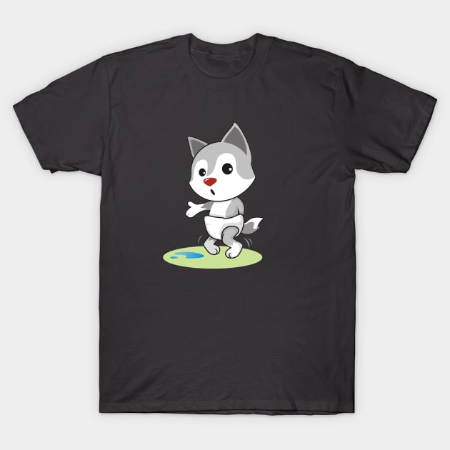 A kawaii Mouse T-Shirt by Fade-the-red